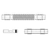 D-150 Shielded Wire Splice | 16–12 AWG, Tin/Silver, 1 Conductor,D-150-0170