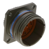 MIL-DTL-38999 Series III Connector | Wall Mount Receptacle, 11 Positions, Size 12 Pins, Size 21 Shell,D-20WG11PN