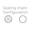 D-436 MiniSeal In-Line Butt Splice | 26 - 20 AWG Wire Size, Red,D-436-0110
