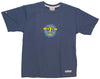 DEHAVILLAND T-SHIRT/washed blue/short sleeve/xlarge,DHCTBXL