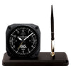 Desk Alarm Clock & Pen Set | Classic Altimeter Style, 3.5 Inch,DS60