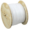 UL Duplex Boat Cable | 18 AWG, Red/Black, White Jacket | 1000ft,W18/2 1000