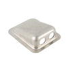 SURFACE MOUNTED HOUSING/2 hole, aluminum, no paint. For use with Bose 6 pin jack.,FAP08292SA
