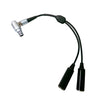 GA Headset to Fischer Adapter | PJ-068 and PJ-055B to 8-Pin,PA-76/FISC