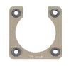 NUT RING/Shell size 12, 4-40 Aluminum alloy-anodized, self locking nut, steel cadmium plated.,FSU-12