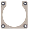 NUT RING/Shell size 25,6-32 Aluminum alloy-anodized, self locking nut, steel cadmium plated.,FSU-25
