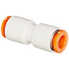 KQ2 One-Touch Straight Union Fitting | 1/4in Tubing, No Connection Thread,H07-00A