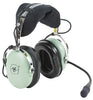David Clark Helicopter Headset | Coil Cord, U-174/U, Flex Boom, M-7/A,H10-13H