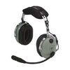 David Clark Aviation Headset | Coil Cord, Dual Plug, Flex Boom, M-7/A,H10-21
