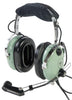 David Clark Aviation Headset | Straight Cord, Dual Plug, Wire Boom, M-7/DC,H10-30