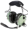 David Clark Helicopter Headset | Coil Cord, U-174/U Plug, Flex Boom, M-7/A,H10-60H