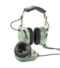 David Clark Aviation Headset | Mic Shield, PTT, Straight Cord, SC-267 Plug,H3312
