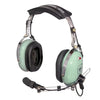 David Clark Ground Support Headset | ENC, PTT, Coil Cord, SC-267 Plug, DC-1A,H3331