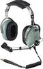 David Clark Deicing Headset | Coil Cord, SC-267 Plug,H3332