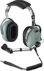 David Clark Ground Support Headset | ENC, Coil Cord, SC-267 plug,H3335