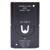 HD51-119N Die Set | 0.126-inch Double Indent, #6 Uninsulated Terminals,HD51-119N