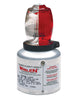 COMET FLASH STROBE LIGHT/Red and white, 7.25 tall, PMA,HRCFAS