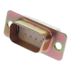 M24308 Series D-Sub Connector | Crimp Plug, 9 Contact, Size 1 Shell,M243084-1F