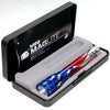MINI MAG-LITE FLASHLIGHT PRESENTATION BOX/Flag-Lite, includes: flashlight and 2 ea AA alkaline batteries.,M2AAEL