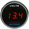 Voltmeter |1.25 Round Mount | Red LED,451