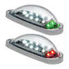 MicroBurst III LED Wingtip Light Assembly Kit | MB3R, MB3G, 14 VDC,MB3K