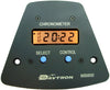 B800 Yoke Mount Digital Clock for Beechcraft King Air | 28V Lighting, Black,B800-28V/B