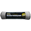 Microfiber Polishing Cloth | 16x16in. Banded, Gray, 4 Pack,MC16164