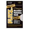 Microfiber Polishing Cloth | 16x16in. Banded, Gray,MC200