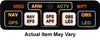 ANNUNCIATION CONTROL UNIT/14V Horizontal, with Internal Relay. For use with Garmin GPS155XL and GNC300XL models.,MD41-444