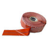 MOX 602 Self Fusing Silicone Tape | Red w/ Blue Guideline, Triangular, 12 yards,MOX602-1R
