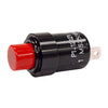 Sealed Momentary Pushbutton Switch | 10A, 3 Terminal, Red,M25089-1AR
