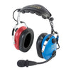 PA-1151ACB Child Passive Headset | Cadet Blue & Red,PA-1151ACB