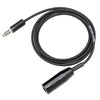 Helicopter Headset Extension Cable | 15ft, U-92A/U Jack, U-174/U Plug,PA-77H/15