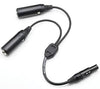 GENERAL AVIATION HEADSET TO BOSE ADAPTER/6 pin LEMO Connector.,PA-93B