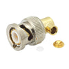 Right Angle BNC Male Connector | Solder Attachment, 50 Ohm,PE4092