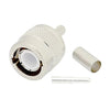 PE4445 C Male Connector | 50Ω, Straight, Crimp/Solder,PE4445