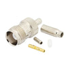 TNC Female Straight Connector | 50 Ω, Crimp/Solder,PE4462