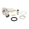 TNC Female Right Angle Bulkhead Connector | Crimp/Solder,PE44847