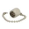TNC Male Shorting Dust Cap | 4 Inch Chain,PE6134