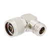 PE9086 N Male to N Female Right Angle Adapter | 1.3:1 VSWR, 11 GHz,PE9086