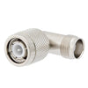 PE9100 TNC Male to TNC Female Right Angle Adapter | DC–11 GHz, MIL-STD-348,PE9100