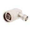 N Male to TNC Female RF Adapter | 50Ω, Right Angle Body Geometry,PE9550