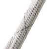 PFA-ECM Protect-Fast Braided Sleeving | 1/2in dimeter, 100ft roll, White with Black tracer,PFAECM3WT1