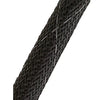 PFA Protect-Fast Braided Sleeving | 3/8in dimeter, 125ft roll, Black with White tracer,PFR2BT0125