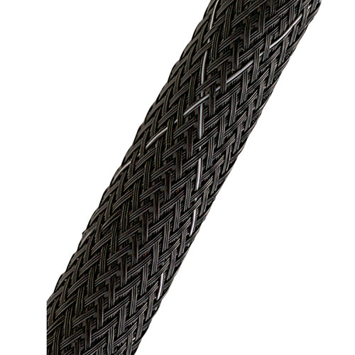 PFA Protect-Fast Braided Sleeving | 3/8in dimeter, 125ft roll, Black w ...