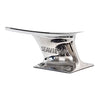 Stainless Steel Radar Mount | Aft-Leaning, 5-inch, 7 x 7-inch Base Plate,PMA57LSS