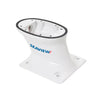 Modular Mount | Aft-Leaning, 5-inch, 7 x 7-inch Base Plate, White,PMA57M1