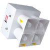 1200W 4-Horn Amplified Speaker Array | Fortified Enclosure (2x2),PSAIR42N