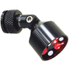 MAP 6 Gooseneck Cessna Certified LED Map light | White/Red, 12V, Panel Mount,MAP6-W/R12