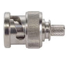 CONNECTOR/BNC male, straight plug, for use with RG-58, RG-141, RG-142, RG-303, RG-400 cables,RBD50-M-00
